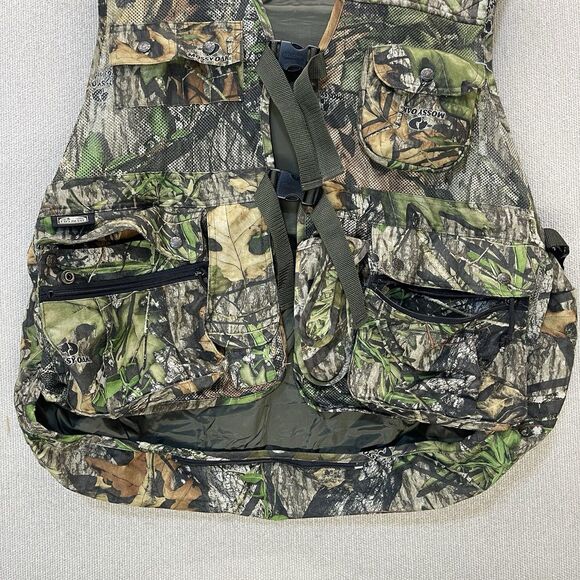 Fieldline Mossy Oak Duck Trap Hunting Vest Size M/L 38-44 Camo - Picture 5 of 10